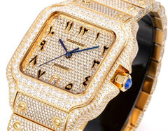 Cartier Santos de Cartier Pave Series