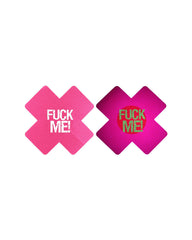 Cross luminous breast stickers with letters, breathable disposable breast stickers
