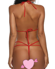 Women One Piece Lingerie Sexy Lace Bodysuit Deep V Teddy Nightgown