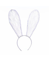 Lace Easter Bunny Headband