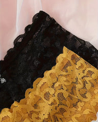 Kisslove Underwear&Sleepwear Basics 4sets Lace Wireless Bra And Panty Set Lingerie Set