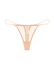 Sexy Low Rise T-back Mesh Panties