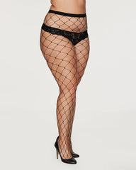 Netted Fishnet Tights